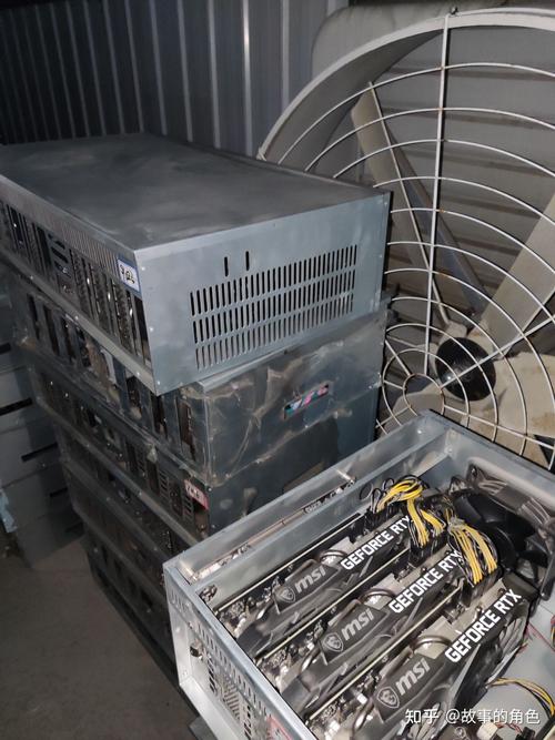 A well-structured mining farm